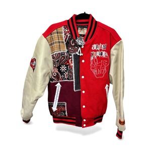 Tampa Bay Buccaneers Brand X Varsity Jacket Wool Size MEDIUM NWT